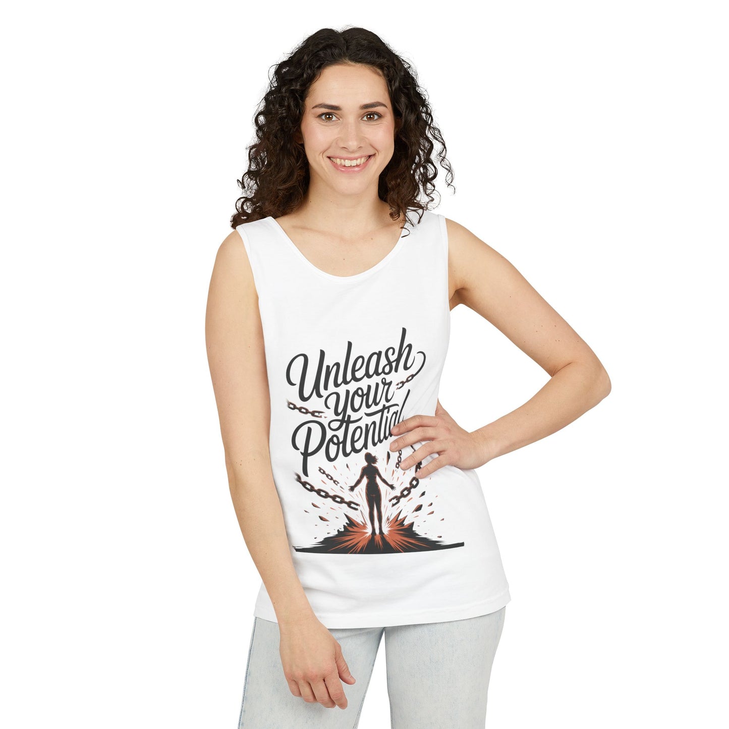 Unleash Your Potential Womens Tank Top, Motivational Athletic Gear, Womens Workout Clothing, Inspirational Summer Outfit, Fitness Gift, [...]