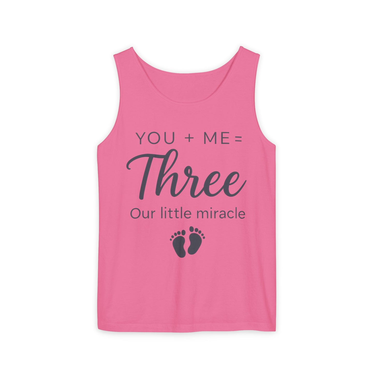 Maternity Tank Top, Cute Pregnancy Announcement Tank, Our Little Miracle Expecting Mom Gift, Baby Reveal Tee, Baby Showers Gift