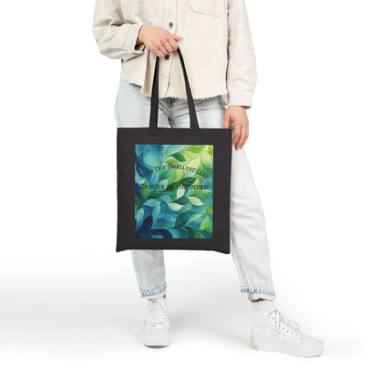 Nature-Inspired Canvas Tote Bag with Inspirational Quote, Eco-Friendly Shopping Bag, Greenery Art Tote, Gift for Nature Lovers, [...]