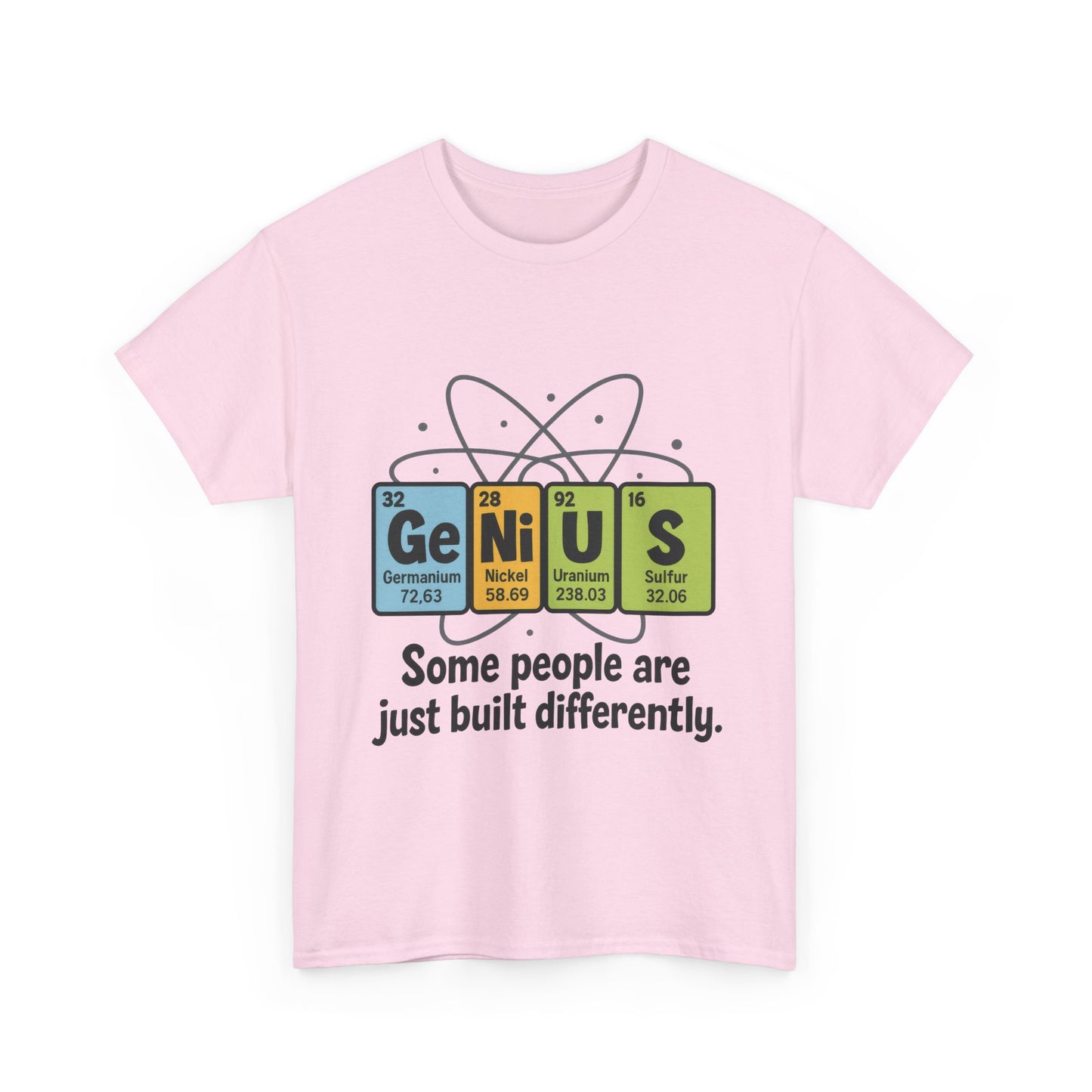 Funny Womens Genius T-Shirt, Periodic Table Nerd Shirt, Science Humor Tee, Gift for Nerds, Science Lovers Gift, Genius Science Tee