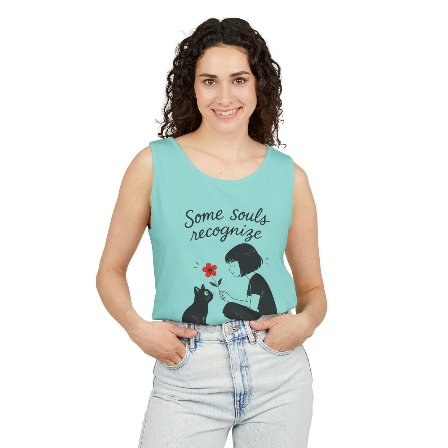 Cat Lover's Womens Tank Top, Perfect for Pet Lovers, Gift for Birthdays, Relaxation Wear, Cute Cat Lovers Womens Tee,