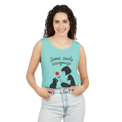 Cat Lover's Womens Tank Top, Perfect for Pet Lovers, Gift for Birthdays, Relaxation Wear, Cute Cat Lovers Womens Tee,