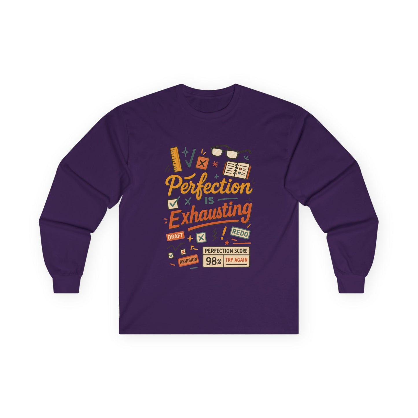 Unisex Long Sleeve Tee, Perfect for Busy Professionals, Gift for Students, Cozy Layering Piece, Humor Shirt for Work, Perfect for Work [...]
