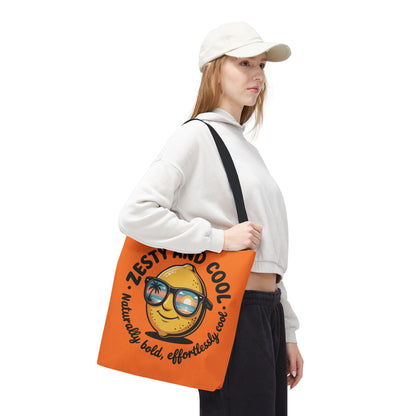 Zesty Lemon Tote Bag - Fun & Bold Carry-All for Everyday Use, Summer, Beach Days, Gifts, Eco-Friendly Shopping, Large Tote Bag