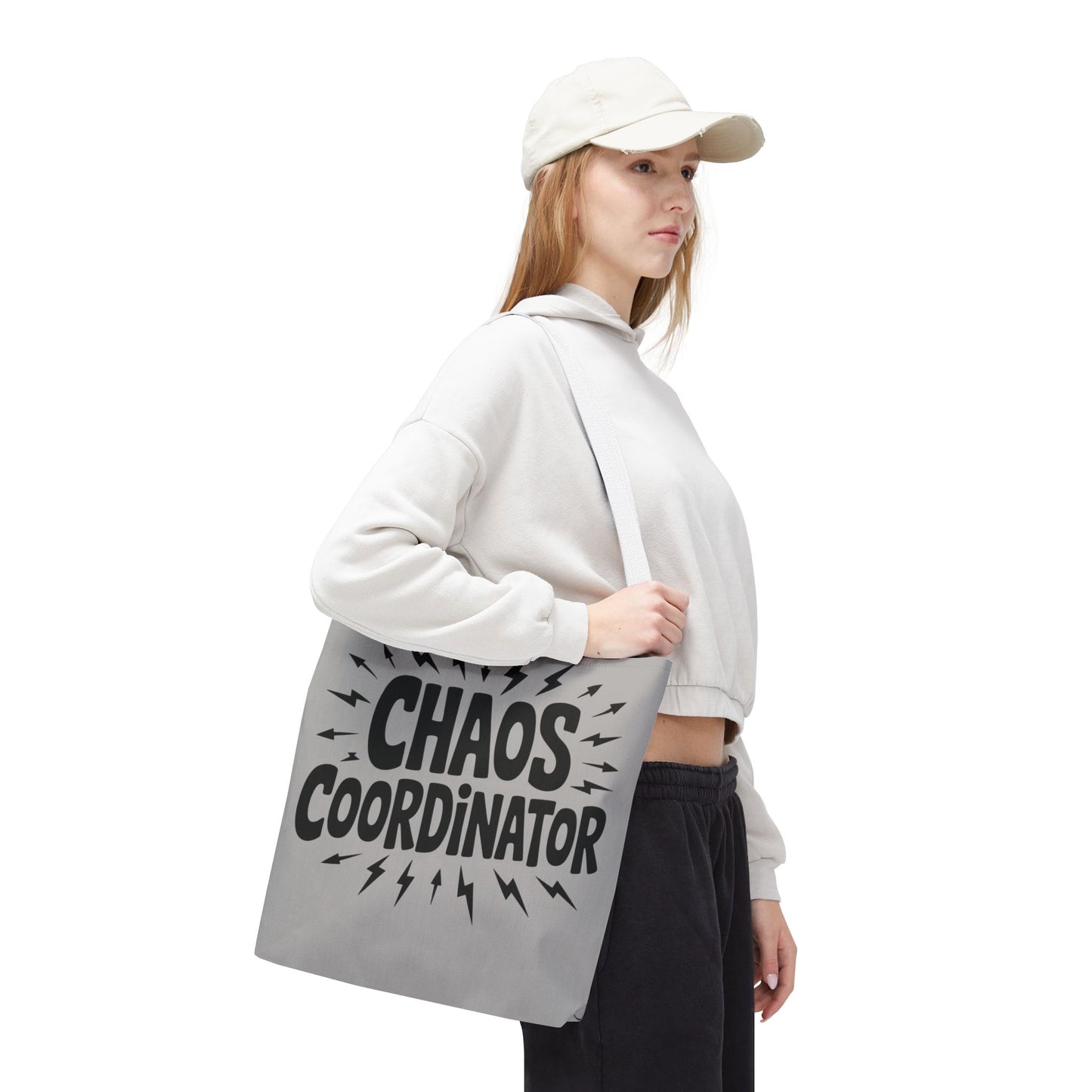 Chaos Coordinator Tote Bag, Fun Carryall for Busy Moms, Students, or Event Planners, Perfect Gift, Beach Weekender Bag,  Large Tote Bag