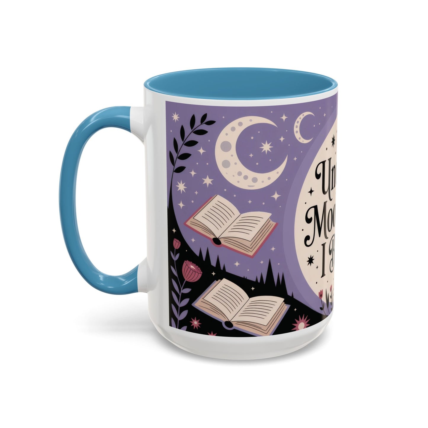 Under the Moonlight I Bloom Mug, Witchy Moon Magic Coffee Cup, Feminine Mystic Gift for Spiritual, Self Growth Lovers, Coffee Mug (11, 15oz)