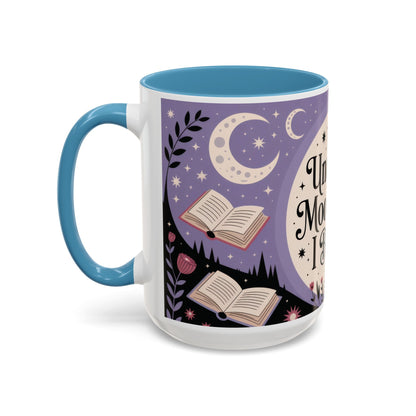 Under the Moonlight I Bloom Mug, Witchy Moon Magic Coffee Cup, Feminine Mystic Gift for Spiritual, Self Growth Lovers, Coffee Mug (11, 15oz)