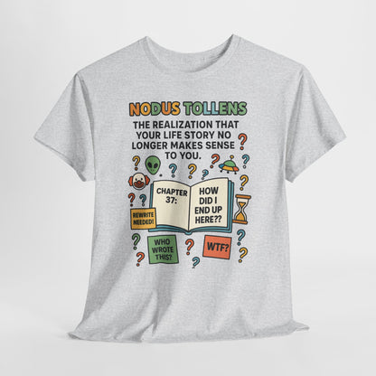 Nodus Tollens Women's Tee, Latin Words, Moods & Modes, Self-Awareness, Personal Development, Funny Existential Graphic Tee, Book Lover Gift