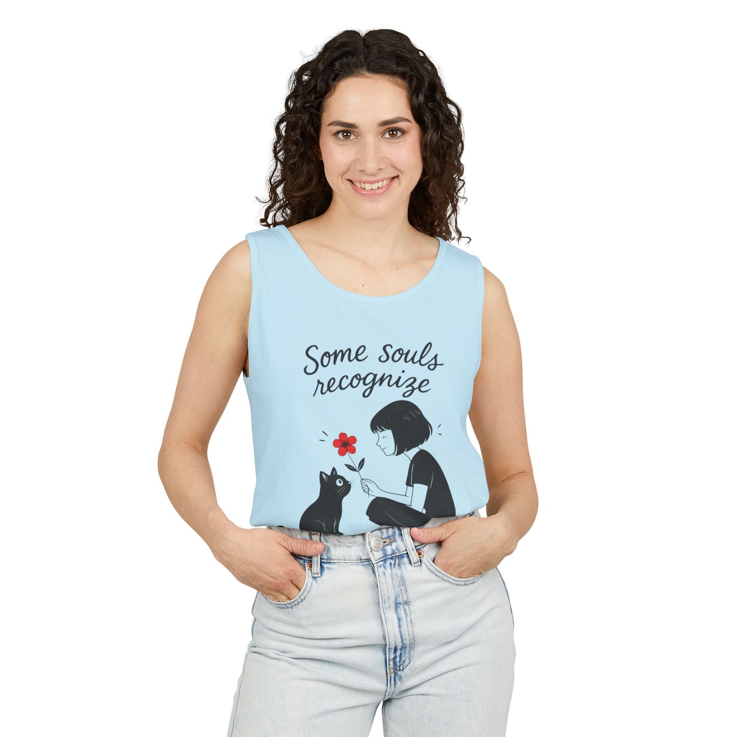 Cat Lover's Womens Tank Top, Perfect for Pet Lovers, Gift for Birthdays, Relaxation Wear, Cute Cat Lovers Womens Tee,
