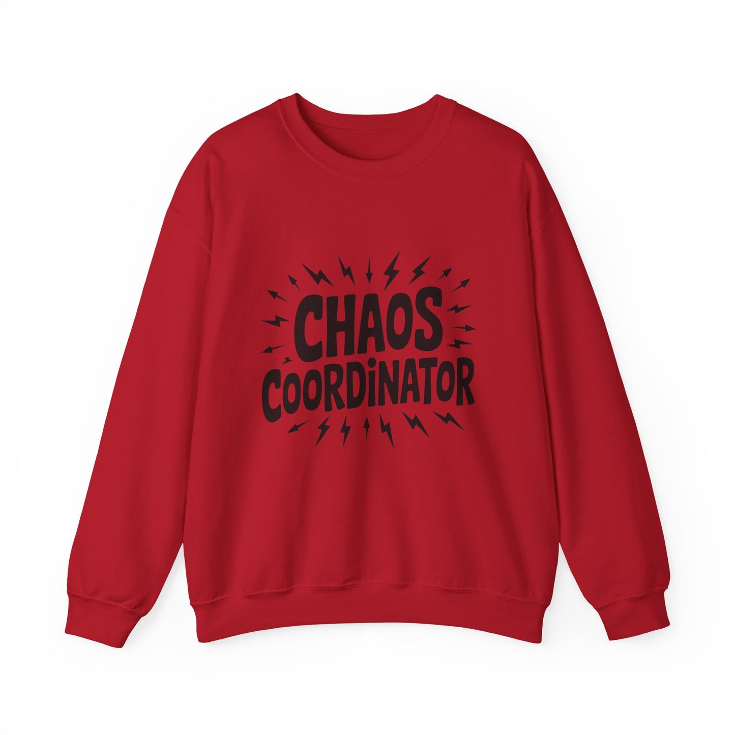Chaos Coordinator Crewneck Men's Sweatshirt, Funny Gift for Men, Casual Wear, Unique Sweatshirt, Perfect for Everyday Style, Cozy Apparel
