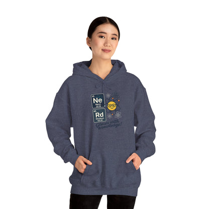 Nerd Hoodie for Women, Science Sweatshirt, Periodic Table Hoodie, STEM Gift for Her, Geek Gift, Science Lover Gift, College Student Clothing