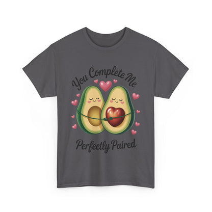 Cute Avocado Love Womens Tee, Perfect for Couples, Valentine's Day Gift, Relationship Shirt, Avocado Lover Apparel