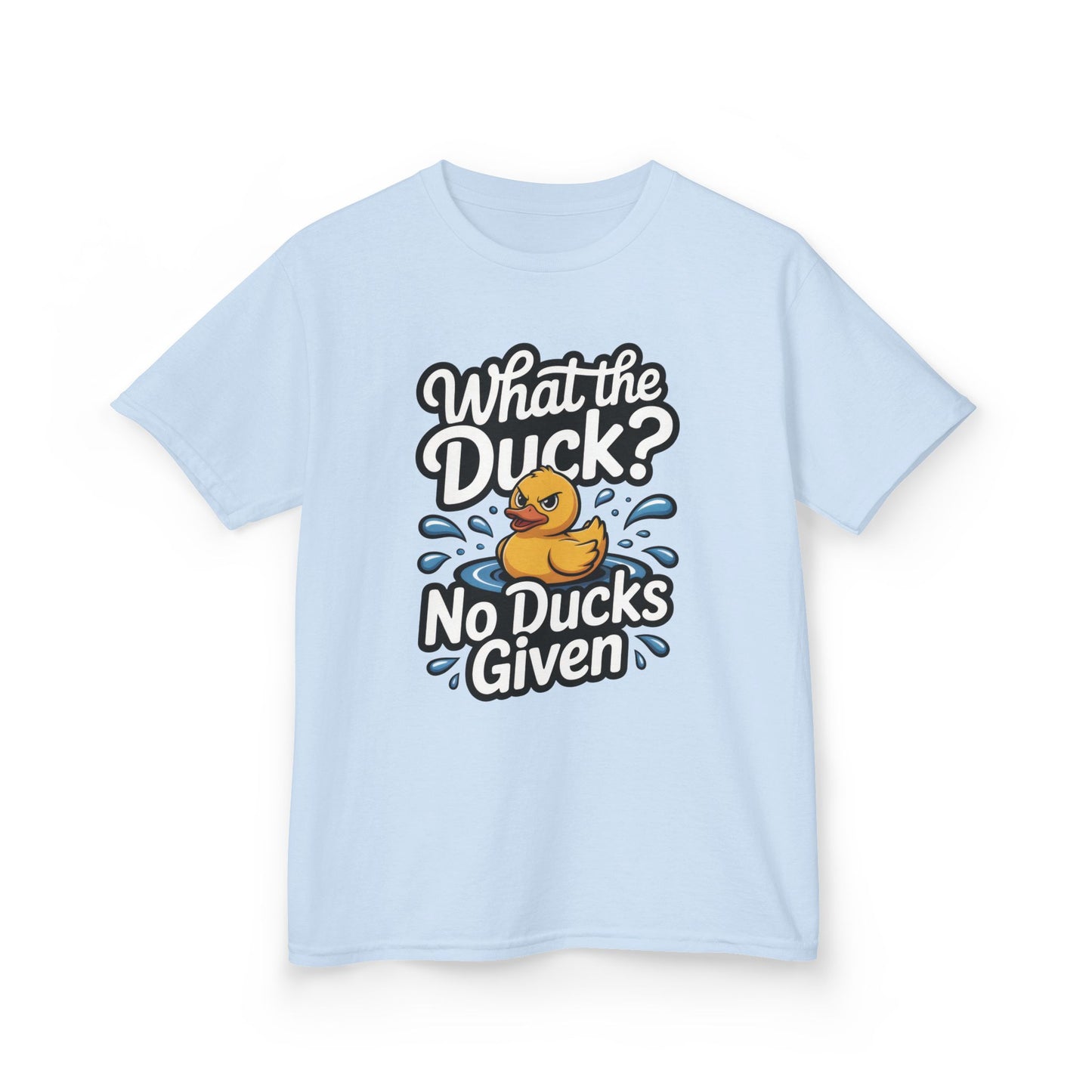 Funny Teen Duck Shirt, Kids Humor Tee, What The Duck Meme Tee, No Ducks Given Youth Tee, Sarcastic Rubber Duck Shirt, Cool Gift For Teens