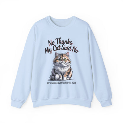 Funny Cat Crewneck Sweatshirt - Ideal Gift for Cat Lovers, Cozy Animal Sweater, Novelty Pet Lover Gift, Cute Cat-Themed Apparel, [...]