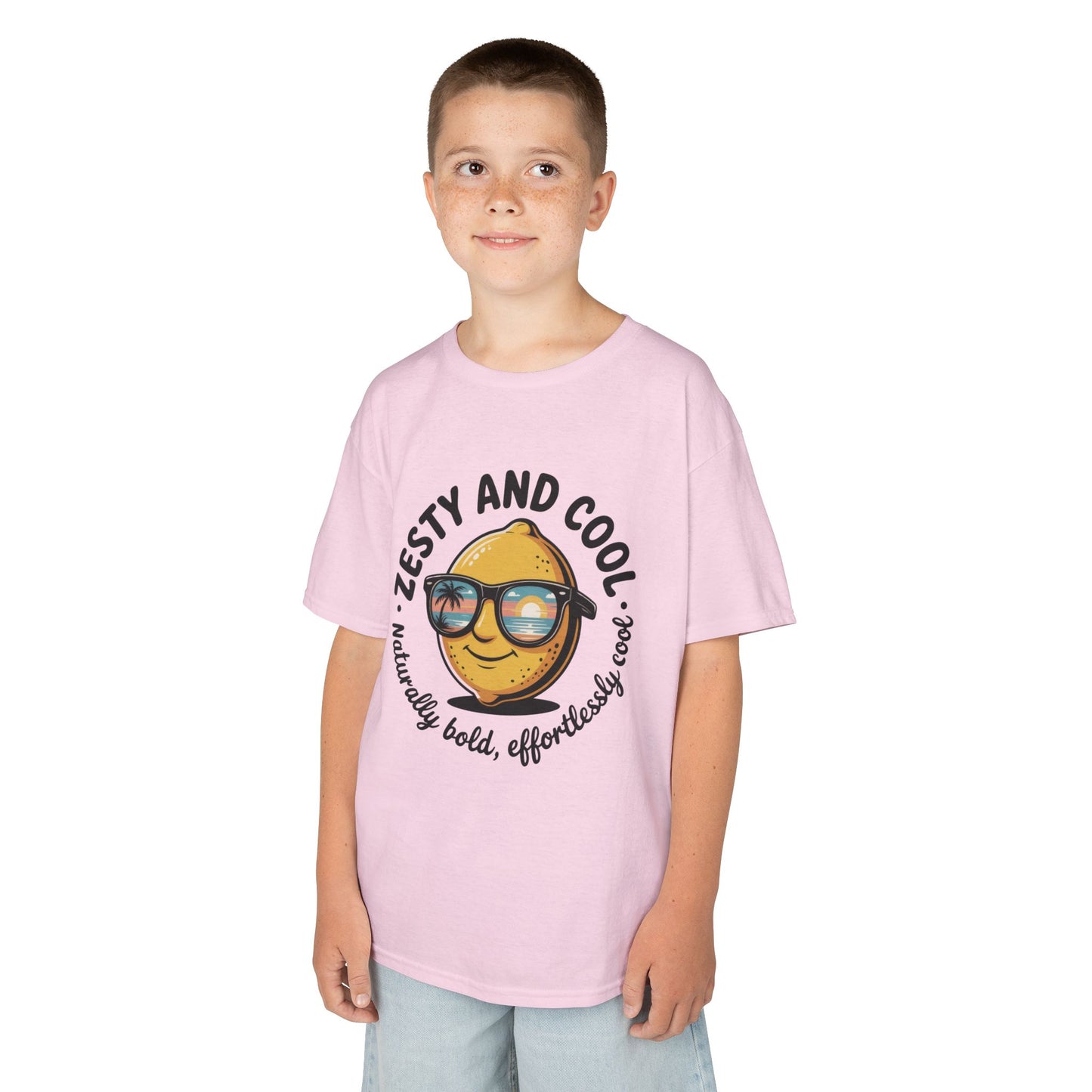 Zesty and Cool Kids Tee, Fun Summer Shirt, Birthday Gift for Kids, Playful Graphic Tee, Cool Kids Apparel, Fruit Tee for Boys and Girls