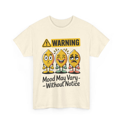 Mood Swing Women's T-shirt, Humorous Mood Warning Tee, Funny Cotton T-Shirt, Unisex Graphic Tee, Casual Wear, Gift for Friends