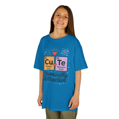 Cute Science Kids TeeT-Shirt, Periodic Table Tee, Funny Nerdy Gift for Young Girl, Cute Chemistry Young Girl T-Shirt, Classroom Wear