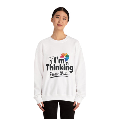 Playful Thinking Womens Sweatshirt, Thoughtful Gift, Geeky Gift for Introverts, Programmers, Designers, , Comfy Crewneck for Creative Minds