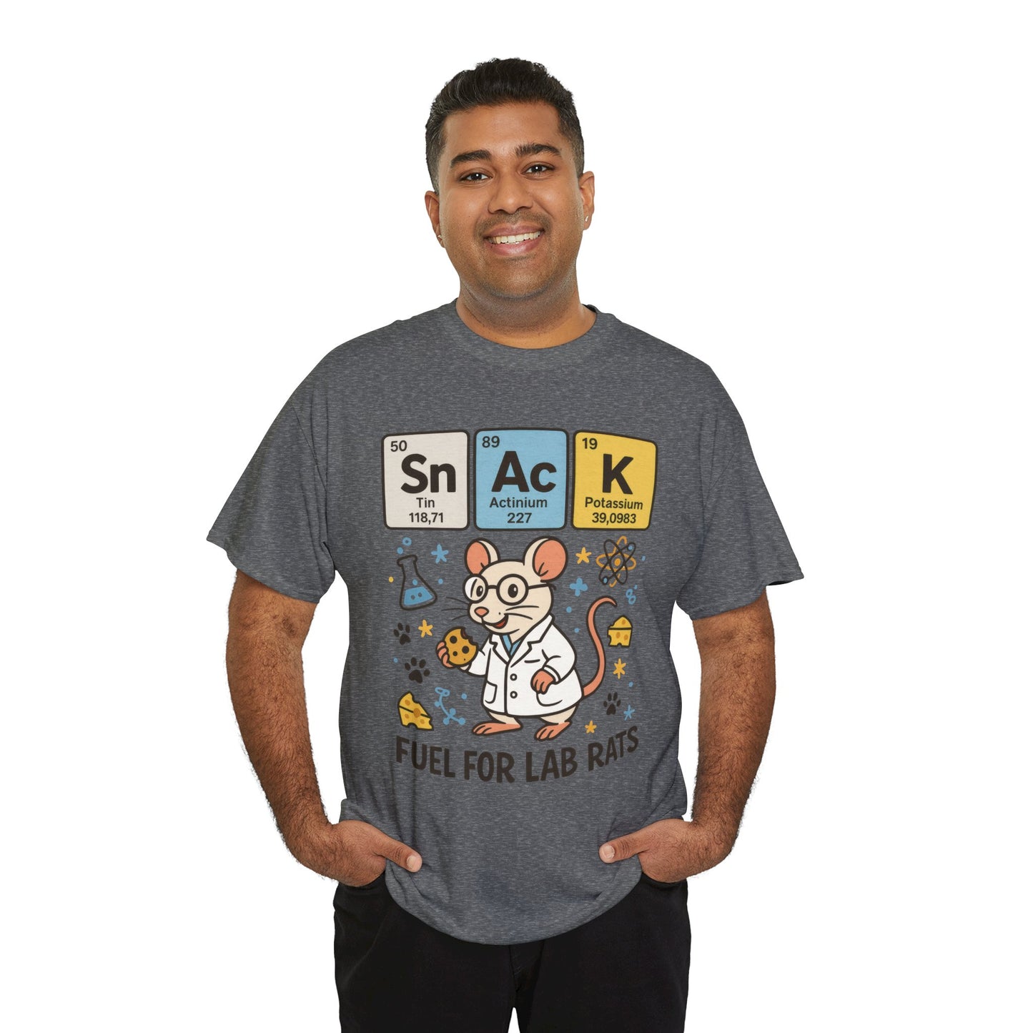 Funny Mens Science T-Shirt, Periodic Table Tee, Chemistry Humor Gift for Him, Gift for Lab Workers, Gifts for STEM Lovers, Quirky Science
