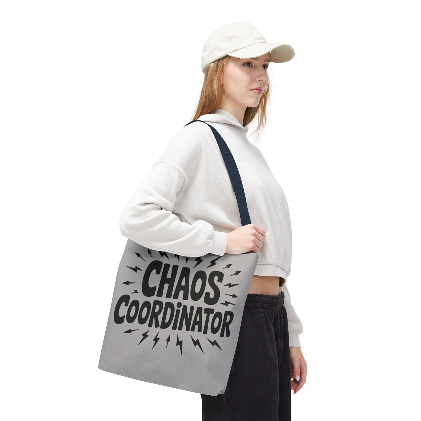 Chaos Coordinator Tote Bag, Fun Carryall for Busy Moms, Students, or Event Planners, Perfect Gift, Beach Weekender Bag,  Large Tote Bag