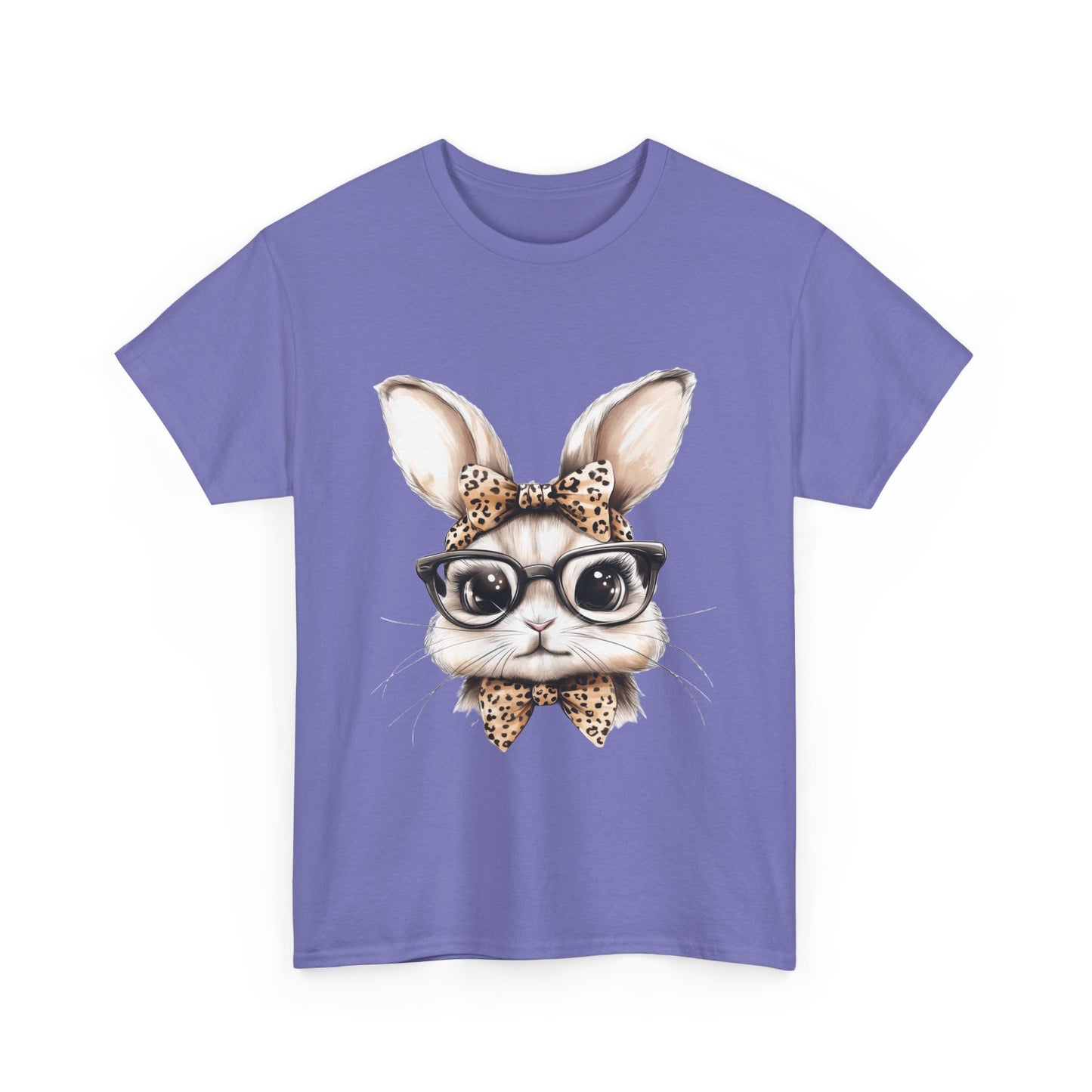 Cool Bunny Sunglasses Tee, Cute Rabbit Shirt, Animal Lover Gift, Spring Fashion, Unisex Graphic T-Shirt