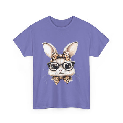 Cool Bunny Sunglasses Tee, Cute Rabbit Shirt, Animal Lover Gift, Spring Fashion, Unisex Graphic T-Shirt