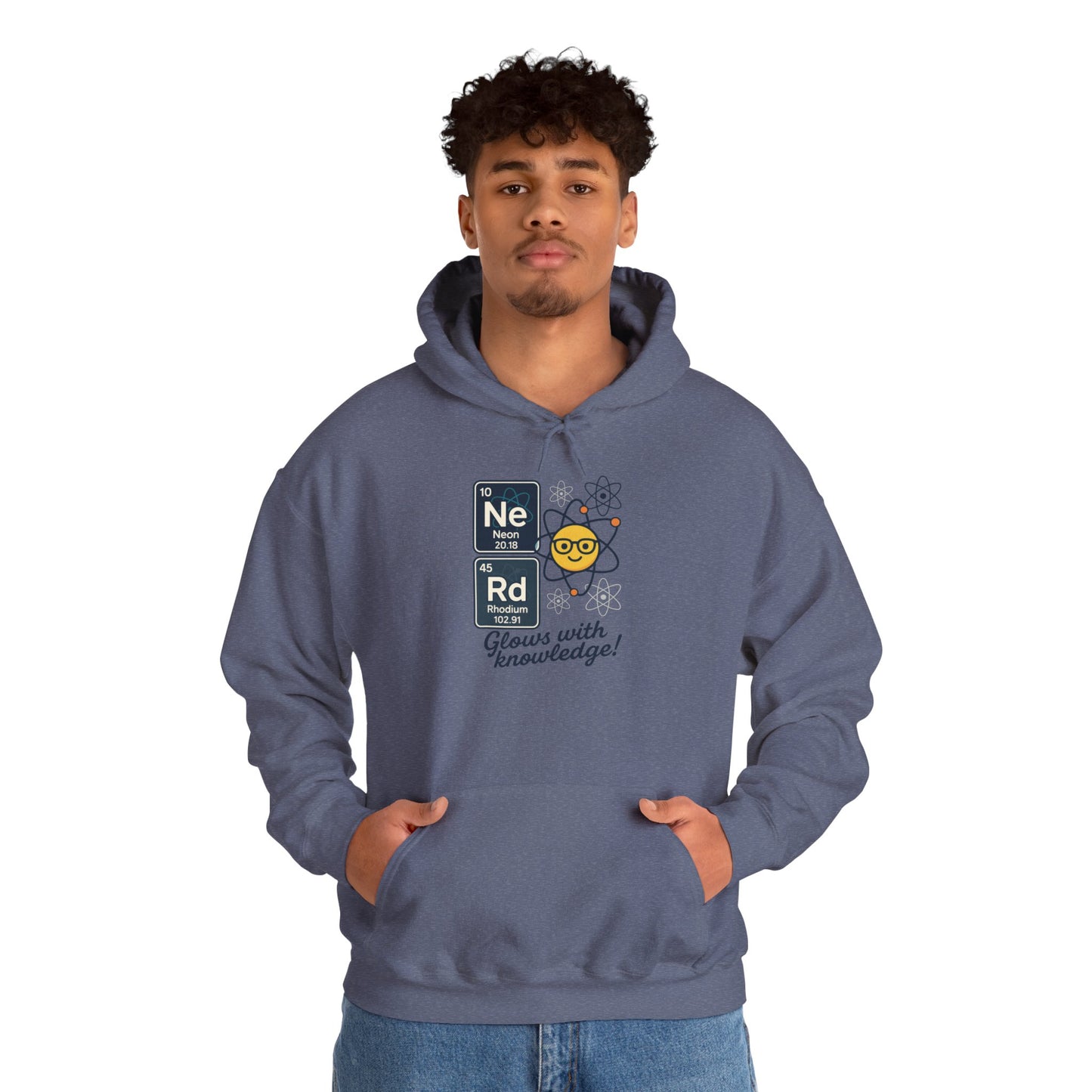 Nerd Science Hoodie for Men, Funny Science Sweatshirt, Periodic Table Hoodie, Geeky Gift, Perfect for Holidays & Science Lovers