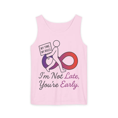 My Time My Rules Womens Tank Top, Funny T-Shirt, Casual Wear, women empowerment tee, confident woman shirt, self love t shirt