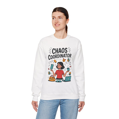 Chaos Coordinator Sweatshirt, Funny Mom Life Sweatshirt ,Gift for Busy Moms, Multitasking Mom Gift, Mom Life Sweatshirt, Mother's Day Gift