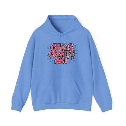 Women's Heavy Blend™ Hooded Sweatshirt, Chaos Creates Art Graffiti Hoodie Women's Streetwear