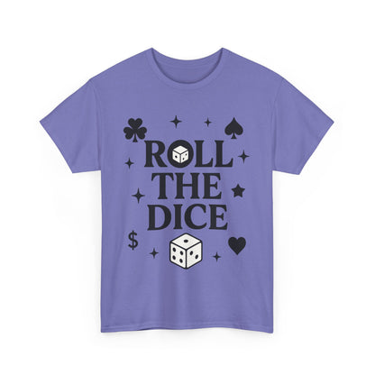 Fun Dice & Card Games Unisex Tee, Perfect for Game Nights, Gifts for Gamers, Poker Events, Gambling Shirt, Casino Wear, Poker T-Shirt