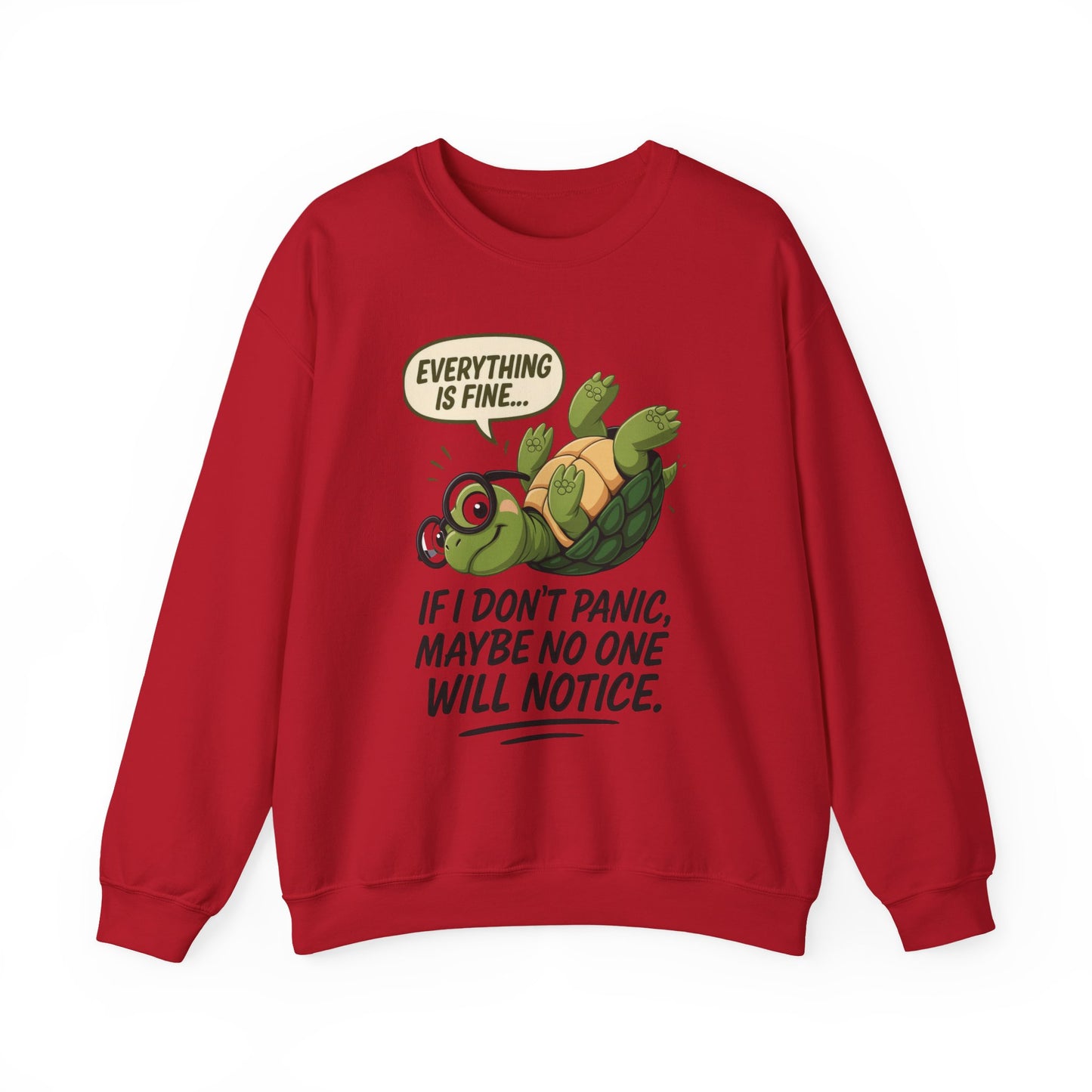 Casual Humor Unisex Sweatshirt, Perfect Gift for Anxiety Relief, Social Anxiety Joke, Quirky Graphic Sweatshirt, Introvert Humor Gift