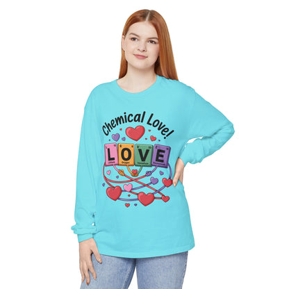 Chemical Love Long Sleeve T-Shirt Women's, Perfect Gift for Science Lovers, Valentine's Day, Chemistry Enthusiasts, Casual Wear, Cute [...]