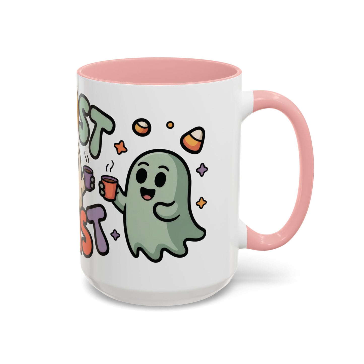 Ghost Roast Halloween Mug, Cute Spooky Coffee Cup, Kawaii Ghost Drinkware, Funny Fall Mug Gift for Coffee Lovers, Accent Coffee Mug (15oz)