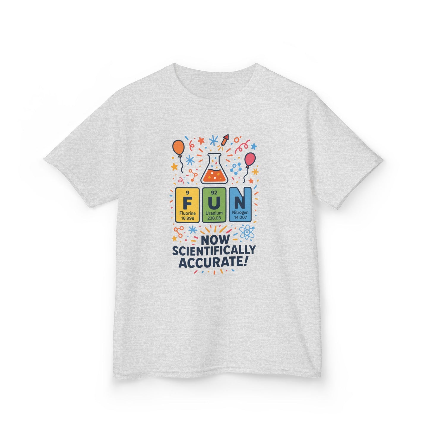 Fun Science Unisex Heavy Cotton Tee, Perfect for STEM Lovers, Gift for Science Teachers, Educational Shirt, Periodic Table Tee,Nerdy Shirt