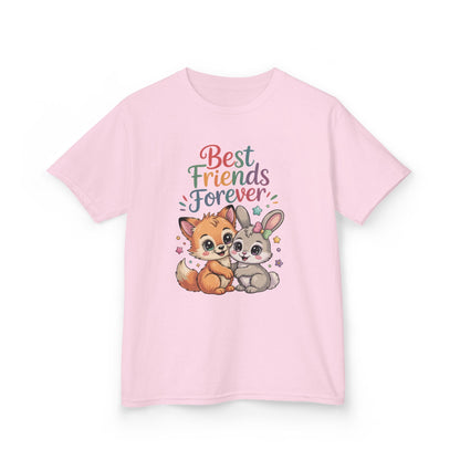 Kids Animal Friends Tee - Best Friends Forever Shirt, Gift for Kids, Toddler T-Shirt, Cute Animal Design, Birthday Gift, Summer Wear