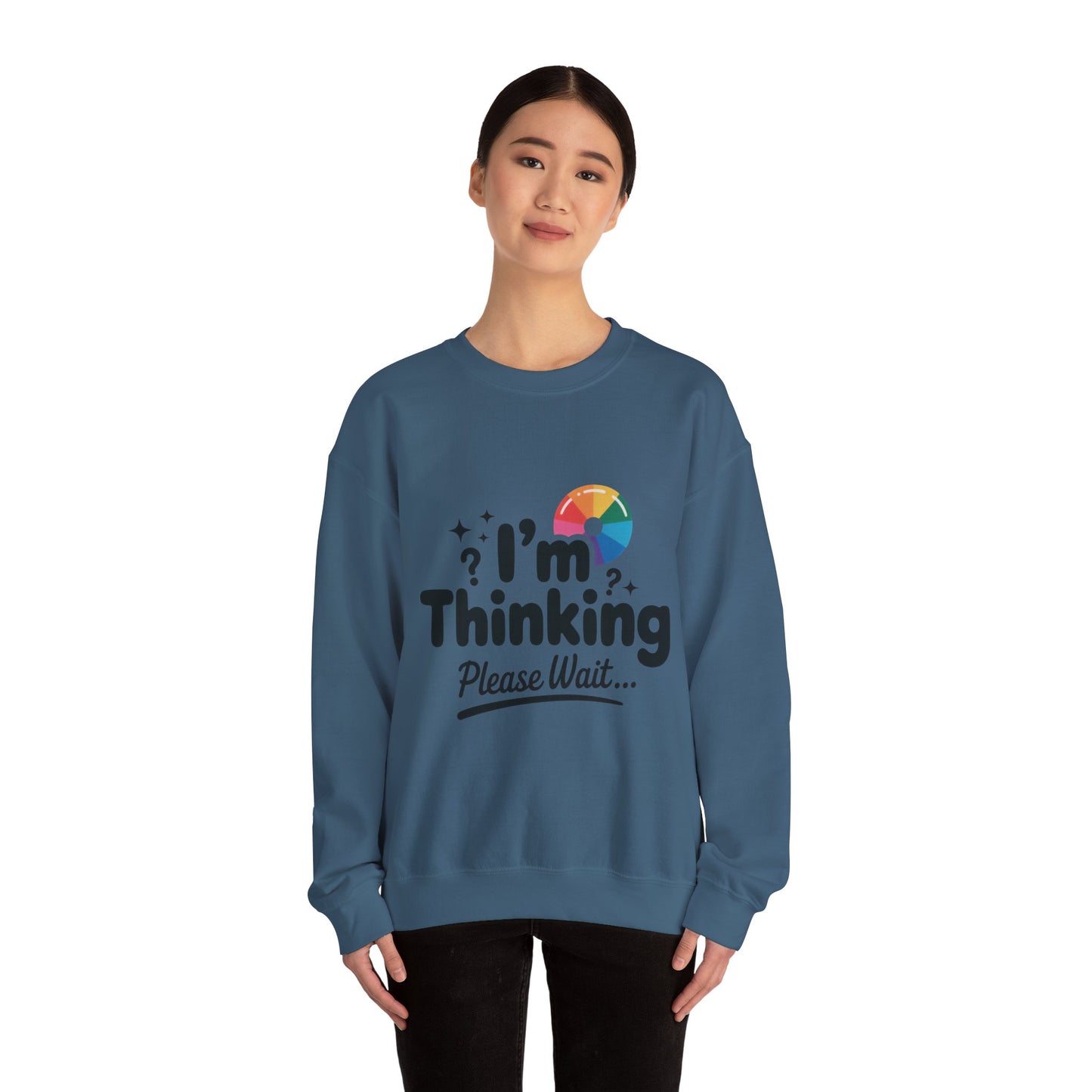 Playful Thinking Womens Sweatshirt, Thoughtful Gift, Geeky Gift for Introverts, Programmers, Designers, , Comfy Crewneck for Creative Minds