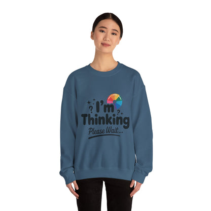 Playful Thinking Womens Sweatshirt, Thoughtful Gift, Geeky Gift for Introverts, Programmers, Designers, , Comfy Crewneck for Creative Minds
