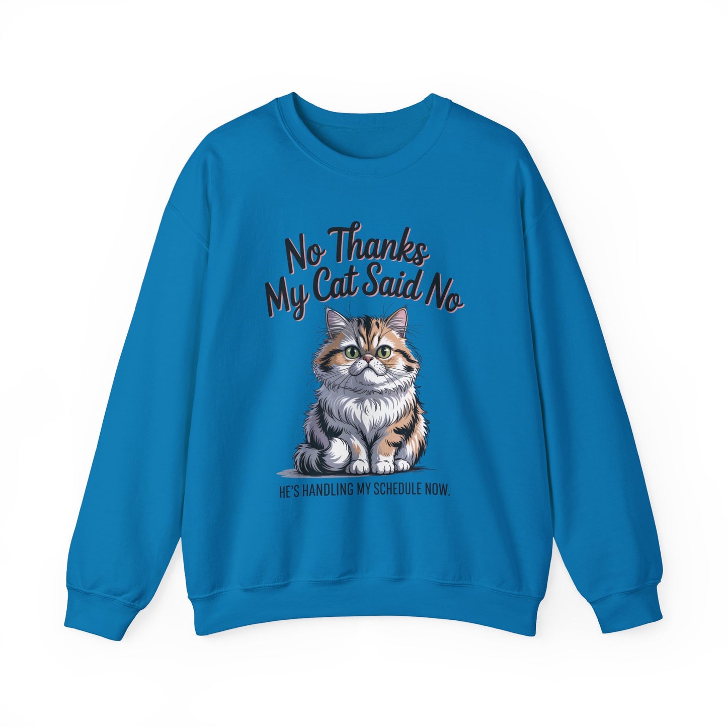 Funny Cat Crewneck Sweatshirt - Ideal Gift for Cat Lovers, Cozy Animal Sweater, Novelty Pet Lover Gift, Cute Cat-Themed Apparel, [...]