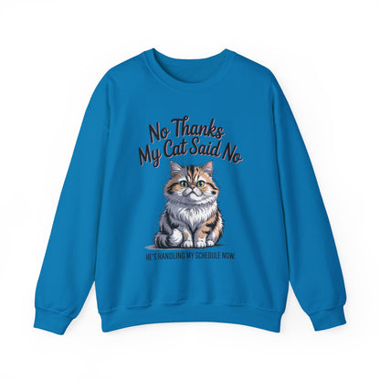 Funny Cat Crewneck Sweatshirt - Ideal Gift for Cat Lovers, Cozy Animal Sweater, Novelty Pet Lover Gift, Cute Cat-Themed Apparel, [...]