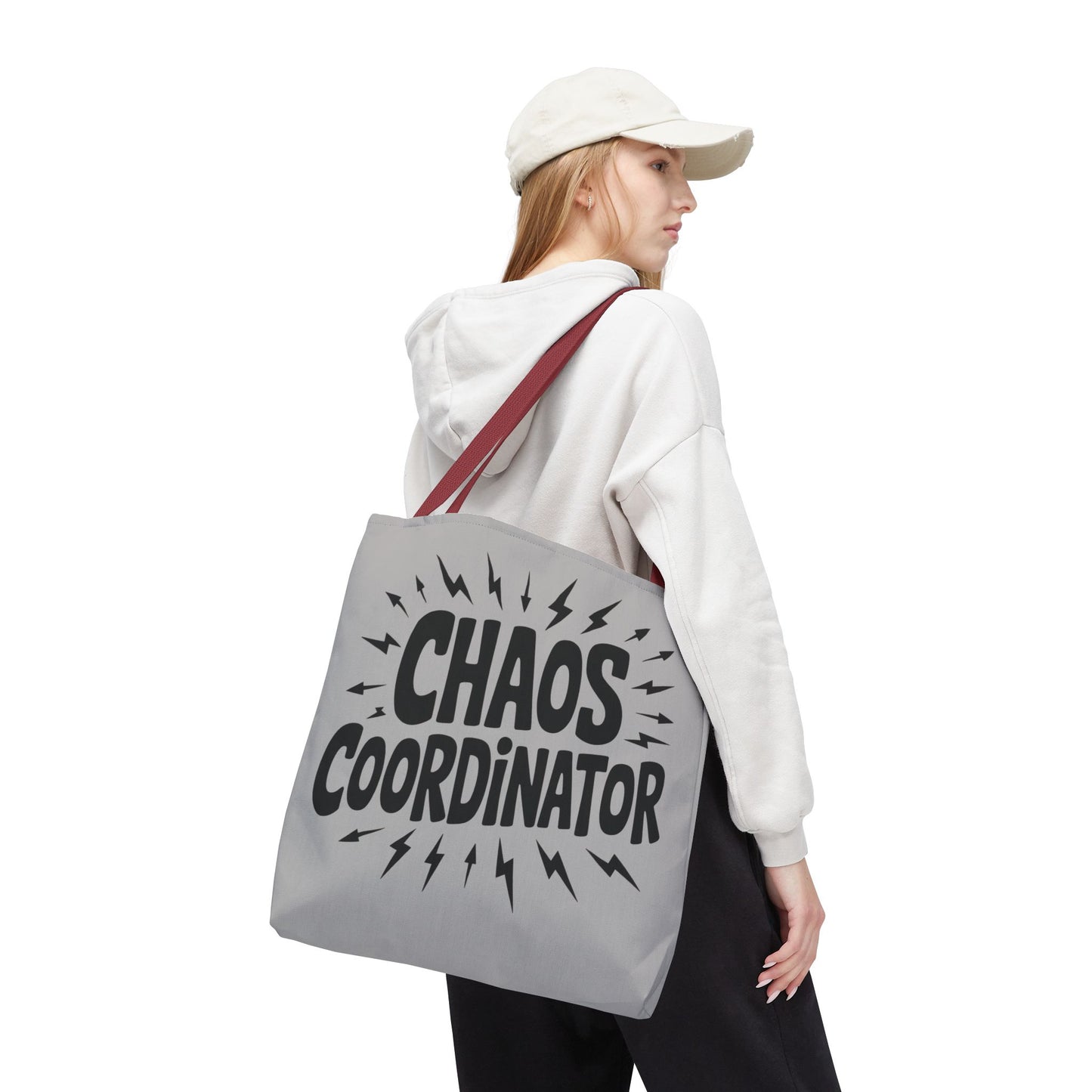 Chaos Coordinator Tote Bag, Fun Carryall for Busy Moms, Students, or Event Planners, Perfect Gift, Beach Weekender Bag,  Large Tote Bag