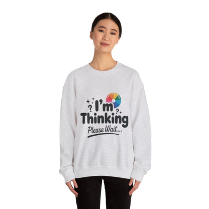 Playful Thinking Womens Sweatshirt, Thoughtful Gift, Geeky Gift for Introverts, Programmers, Designers, , Comfy Crewneck for Creative Minds