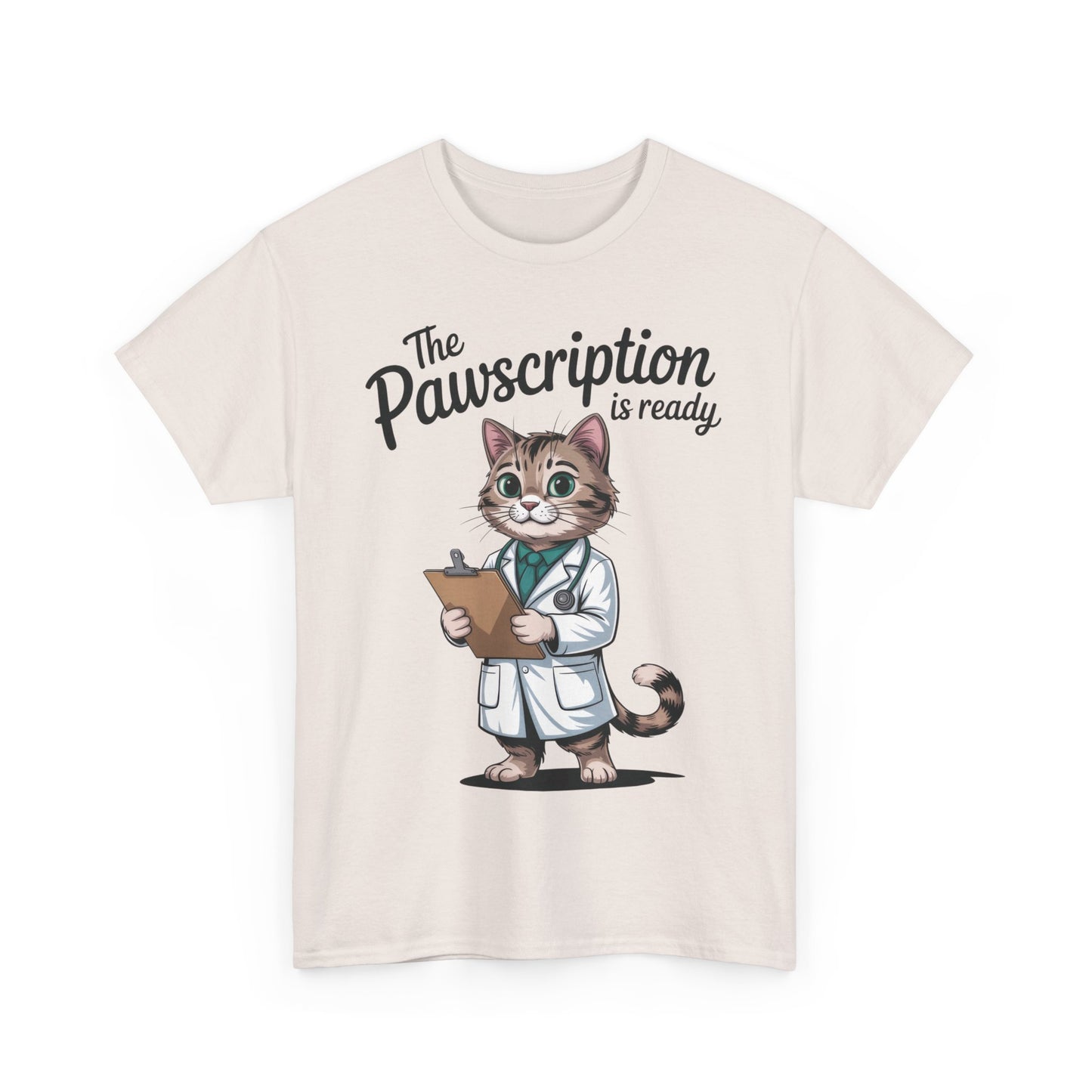 Funny Doctor Cat Tee, Unisex Tee, Veterinary Gift, Medical Student and Medical Workers Gift, Animal Doctor Graphic Tee, Cat Lover Apparel