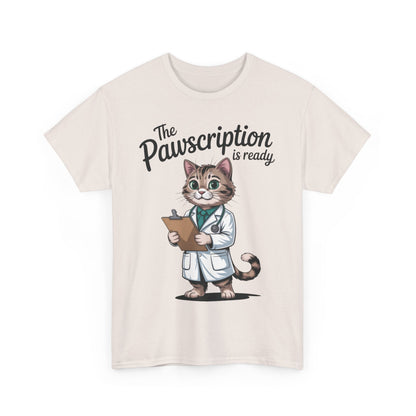 Funny Doctor Cat Tee, Unisex Tee, Veterinary Gift, Medical Student and Medical Workers Gift, Animal Doctor Graphic Tee, Cat Lover Apparel