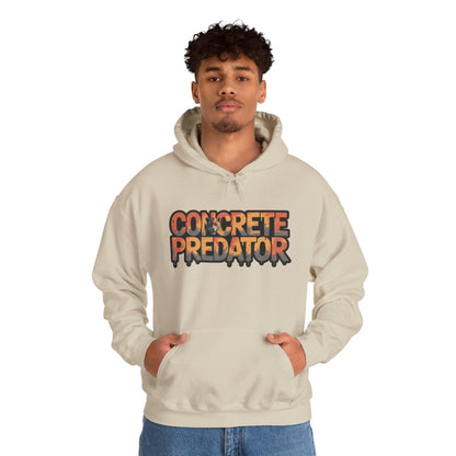 Mens Heavy Blend™ Hooded Sweatshirt, Concrete Predator Panther Hoodie Mens Urban Streetwear