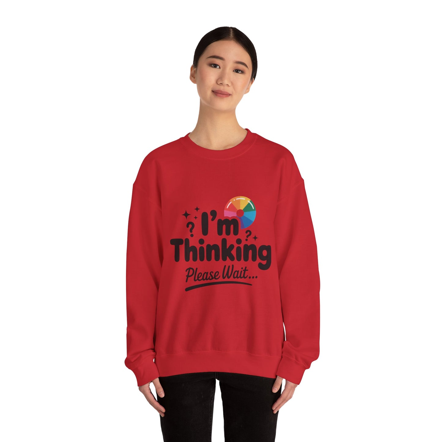 Playful Thinking Womens Sweatshirt, Thoughtful Gift, Geeky Gift for Introverts, Programmers, Designers, , Comfy Crewneck for Creative Minds