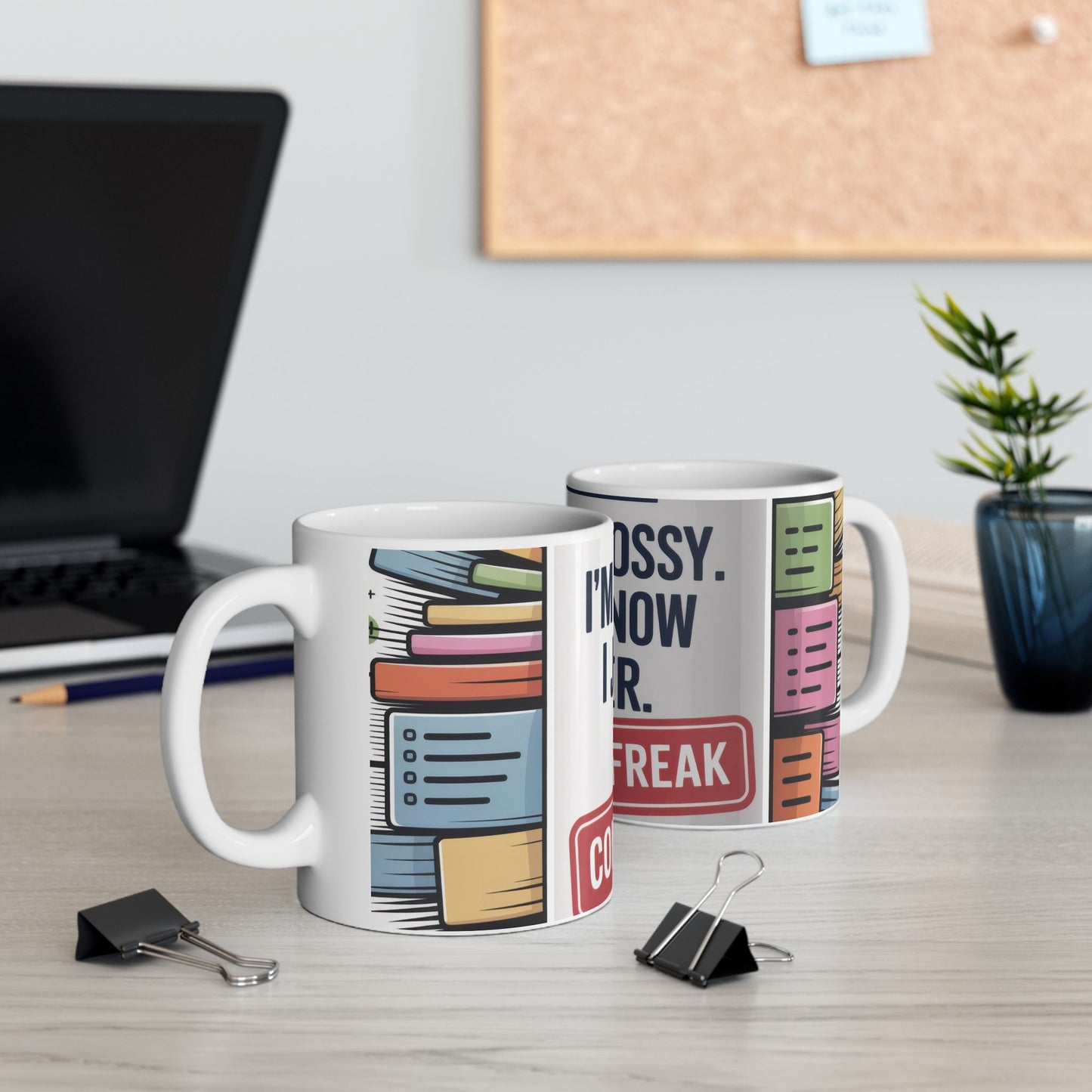 Funny Control Freak Mug, Im Not Bossy I Just Know Better, Organized Chaos Coffee Cup, Boss Lady Gift, Perfect Gift for Bossy Friends