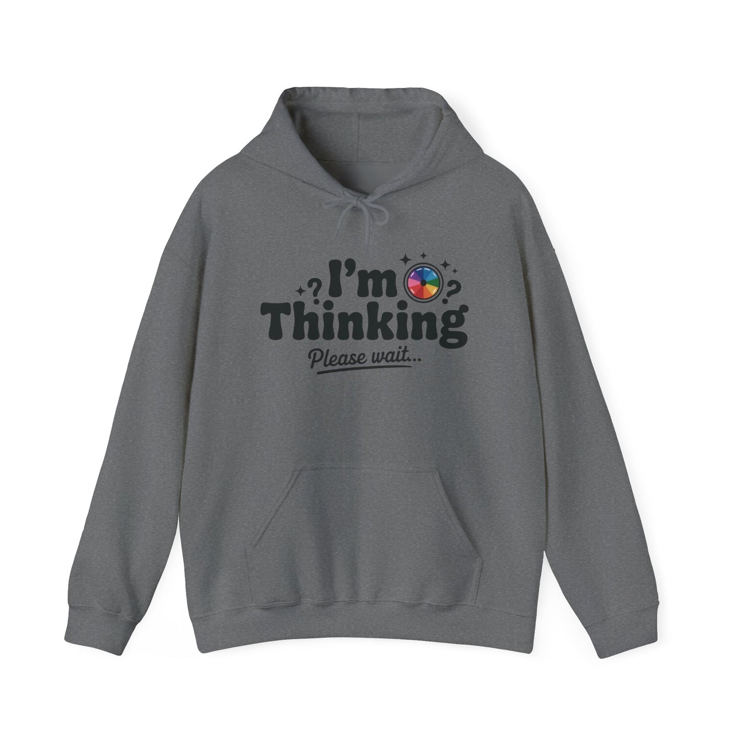 Playful Thinking Womens Hooded Sweatshirt, Womens Hoodie, Brainstorming Buddy, Thoughtful Gift, Cute Geeky Gift for Introverts, Programmers