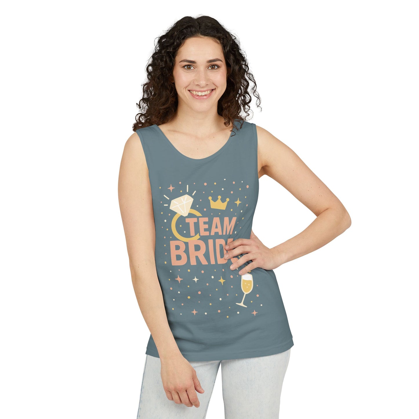 Team Bride Tank Top, Bachelorette Party Tee, Bridesmaid Wedding Tee, Hen Party Shirts, Bridal Shower,  Bridesmaids Gift