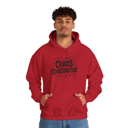 Chaos Coordinator Hoodie, Funny Sweatshirt, Gift for Men, Unisex Pullover, Cozy Winter Clothing, Humor Apparel, Relaxed Fit